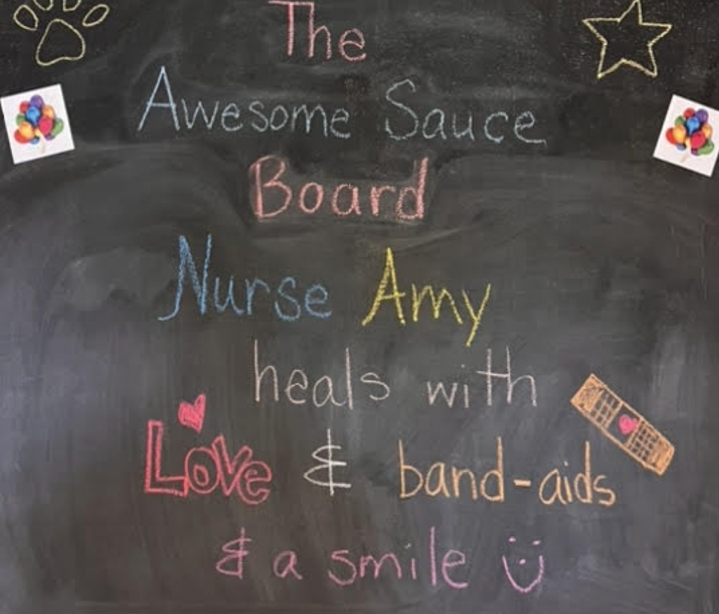 Thank you, Nurse Amy! 