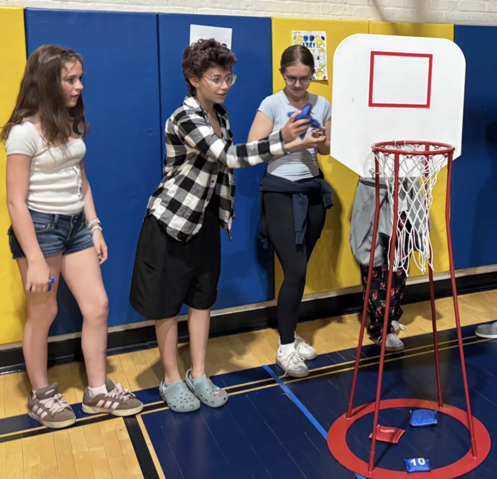 Pre-testing Movement activities at FES! 