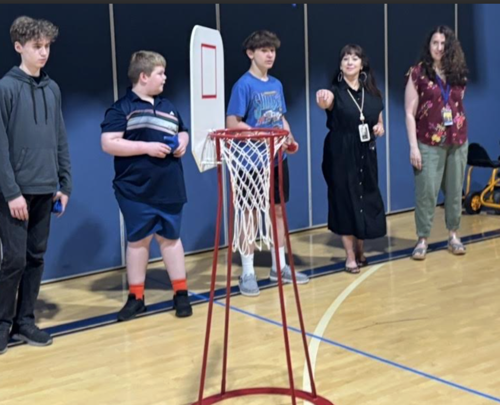 Pre-testing Movement activities at FES! 