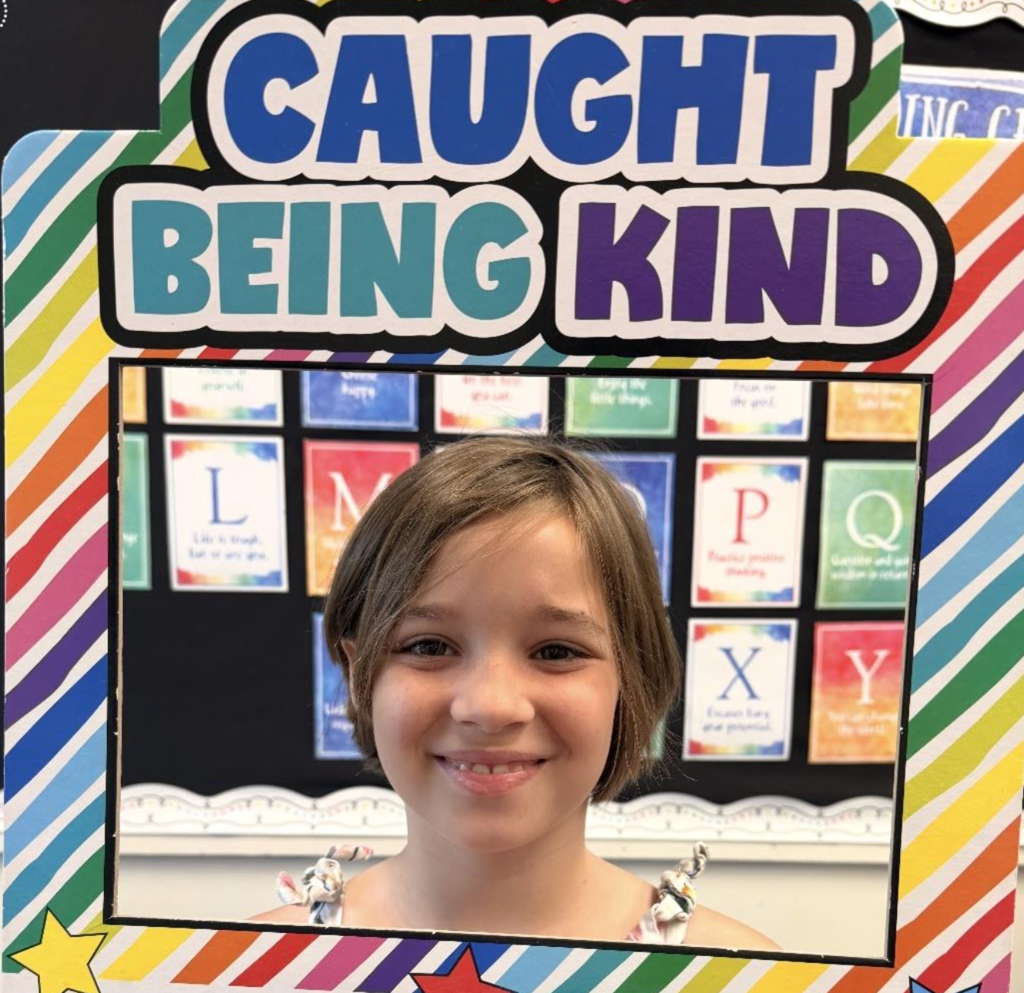 KIndness winner! 