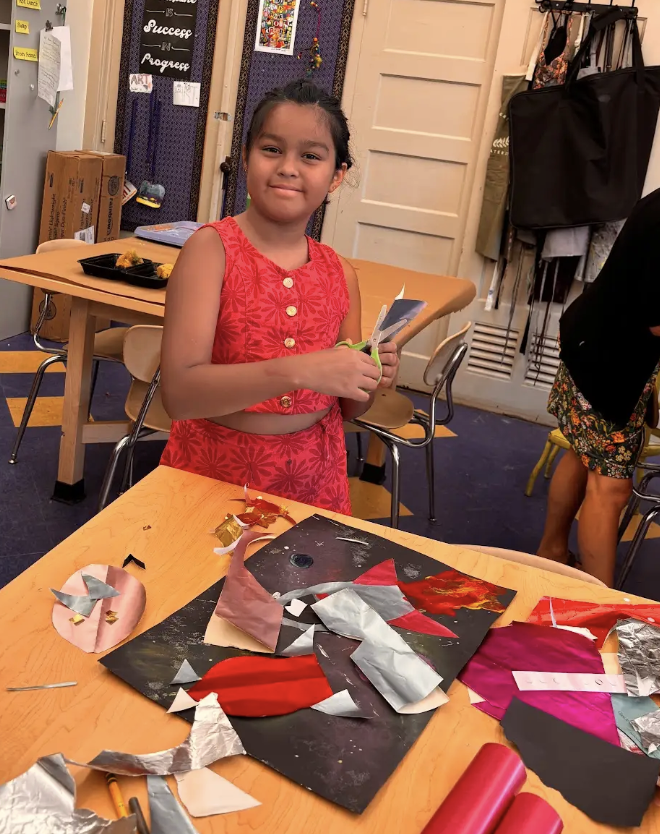 Art and Science Camp in action!
