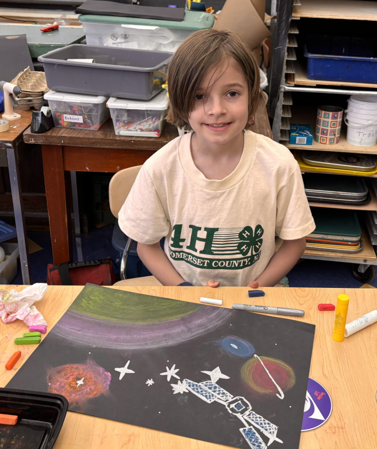 Art and Science Camp in action!