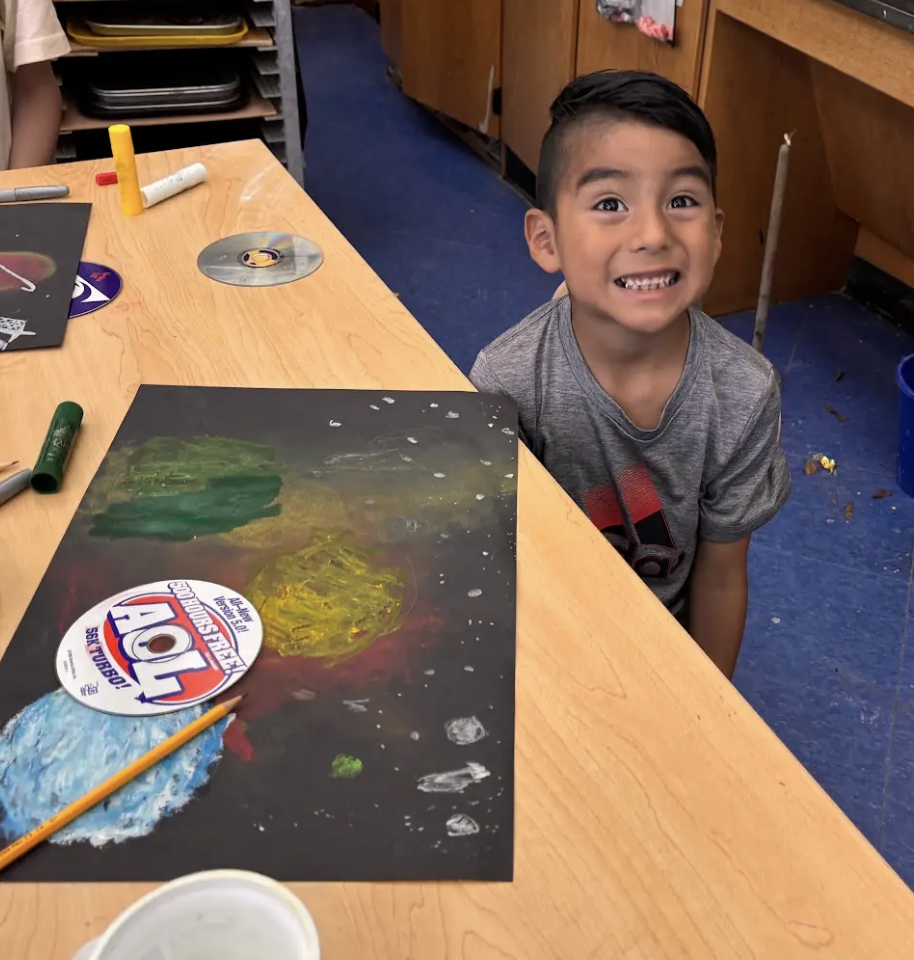 Art and Science Camp in action!
