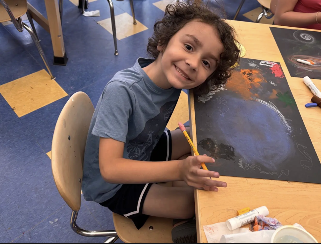 Art and Science Camp in action!