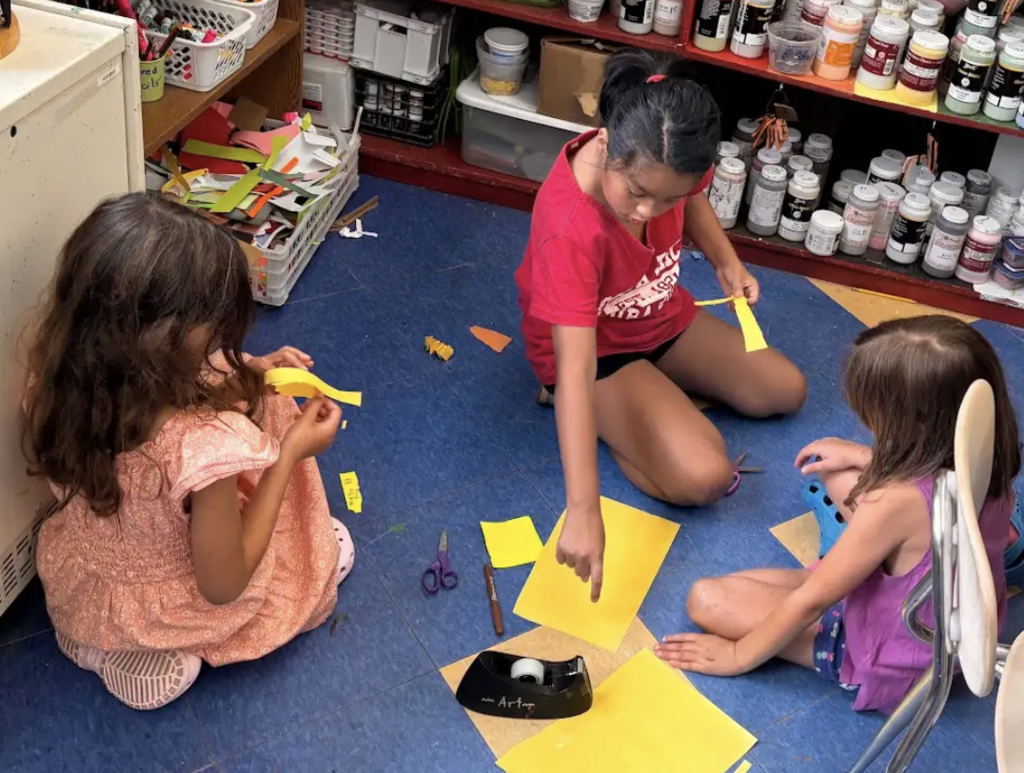 Art and Science Camp in action!