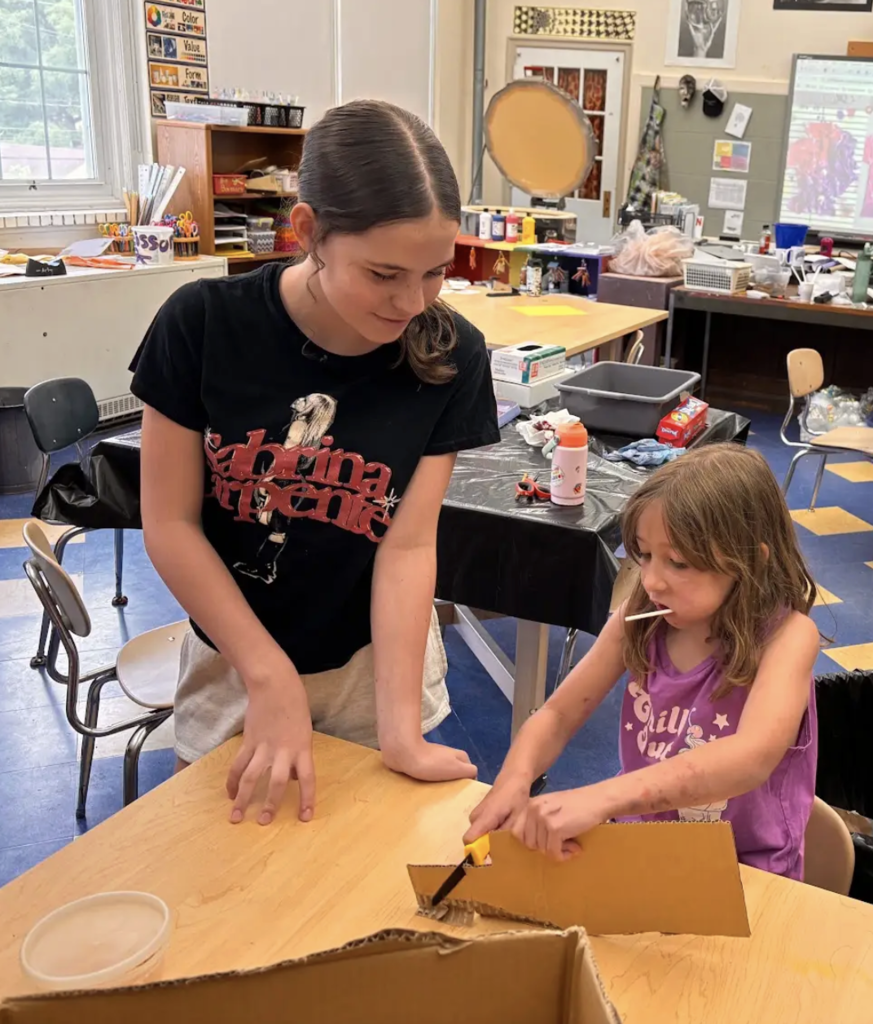 Art and Science Camp in action!