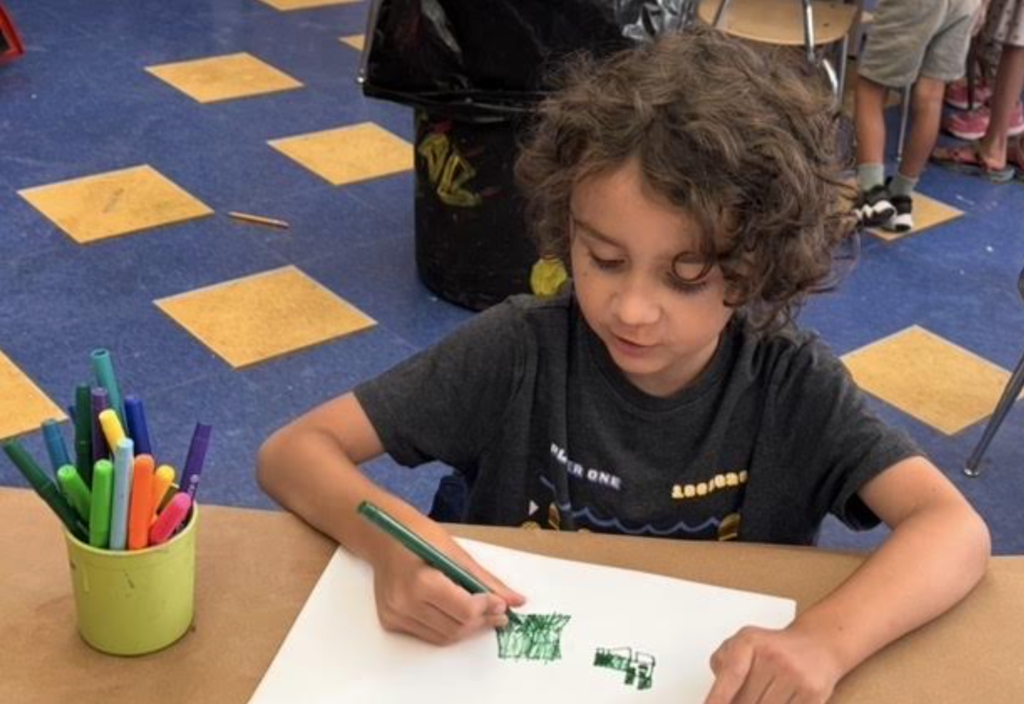 Art and Science Camp in action!