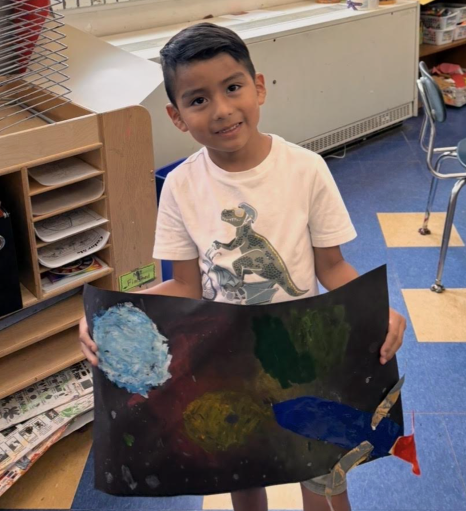 Art and Science Camp in action!