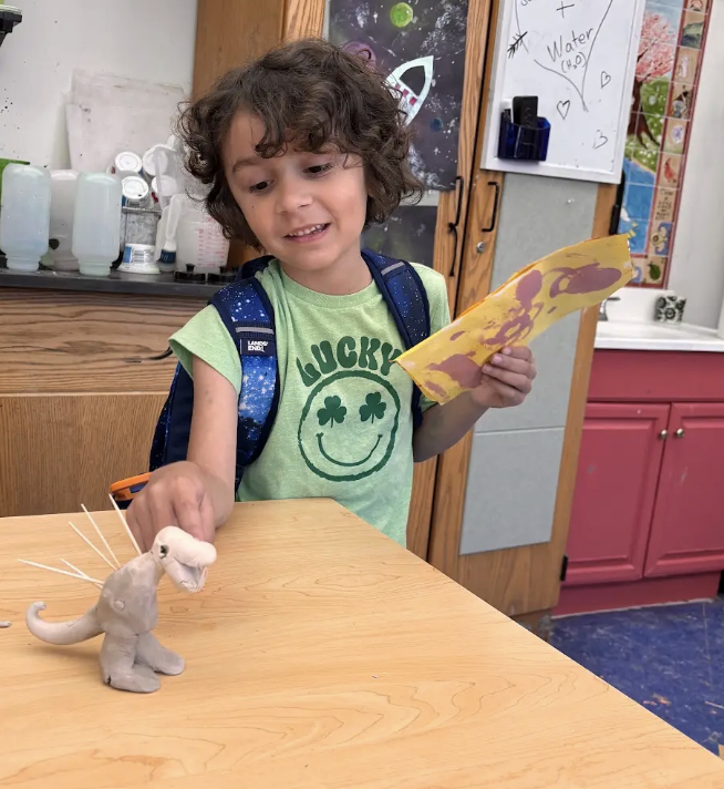 Art and Science Camp in action!
