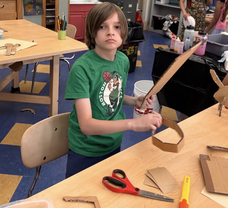 Art and Science Camp in action!