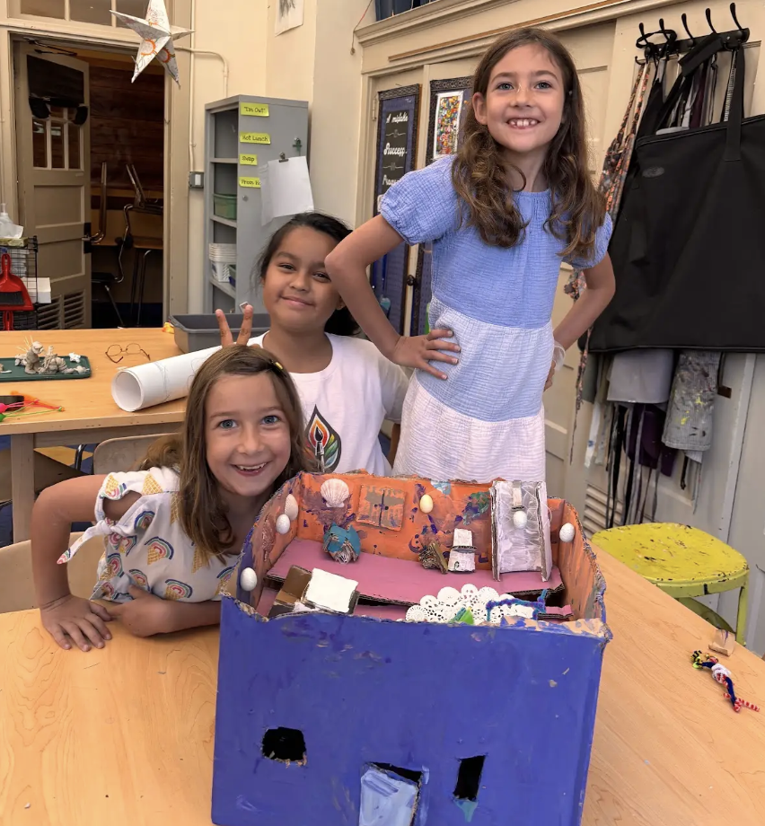 Art and Science Camp in action!