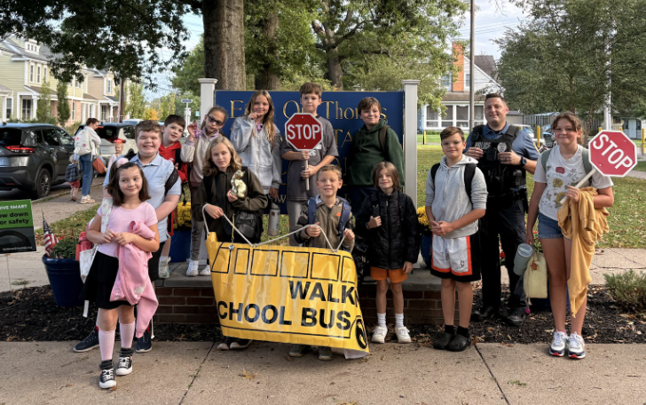 Walking school bus!