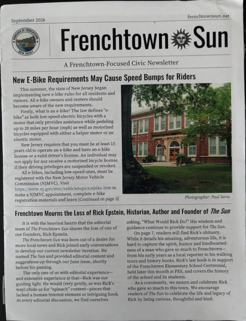 Frenchtown Sun!