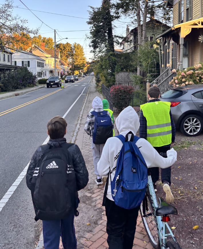 walking school bus!