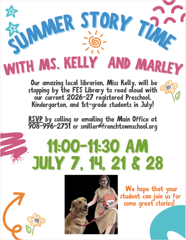 2026 Summer Storytime Flyer