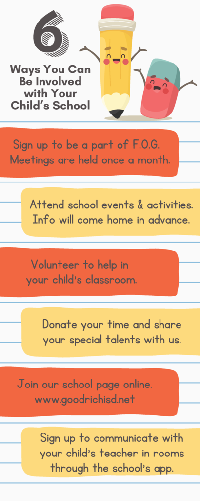 6 ways to be involved