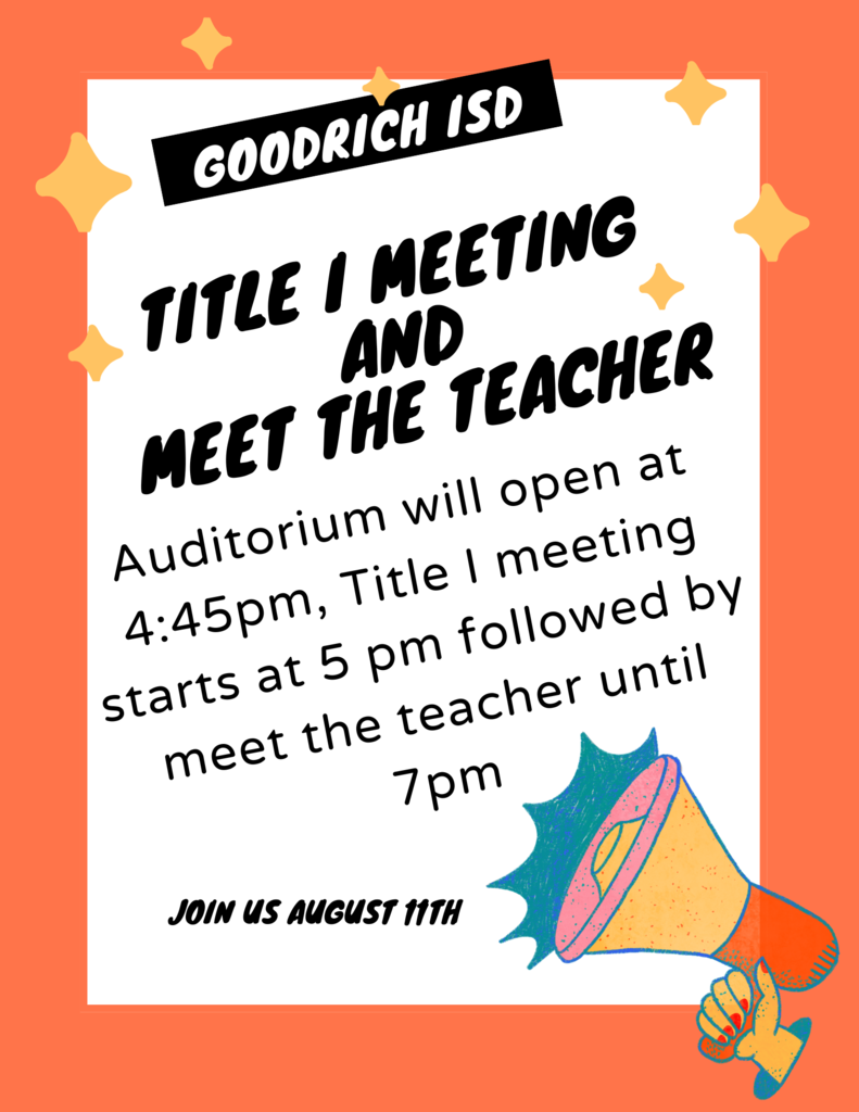 Let's get the 2025-2026 School Year Started!