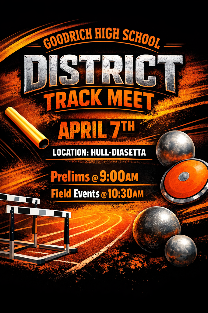 District Track Meet Scheduled April 7, 2026