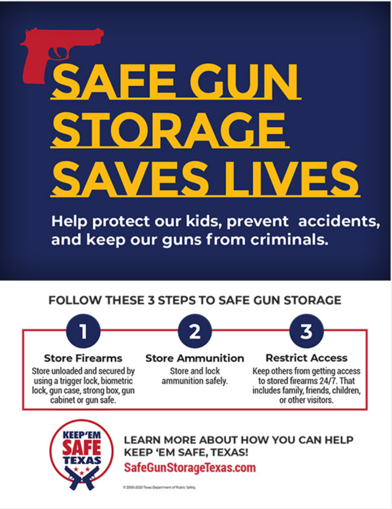 gun safe storage