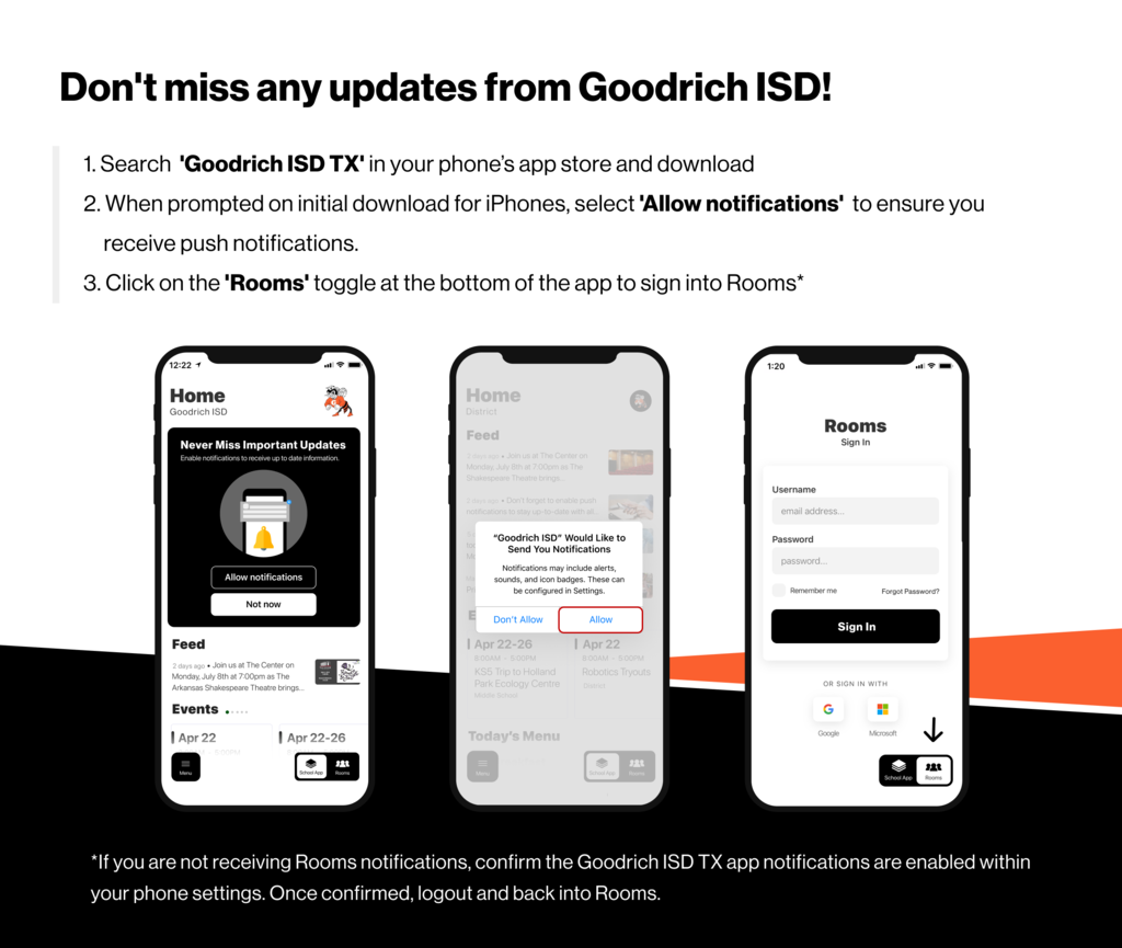 Goodrich ISD App