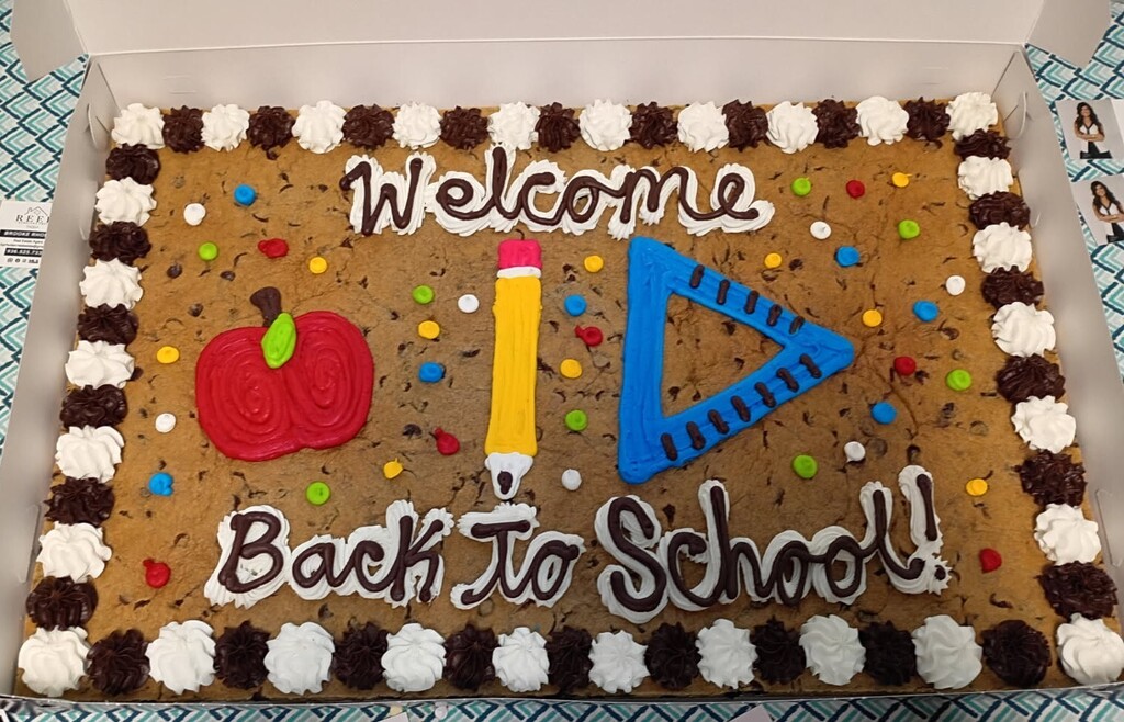 Back to School Cookie Cake
