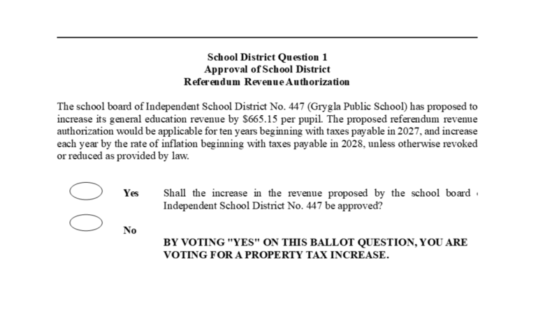 Ballot Question