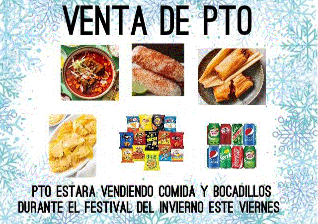 PTO  Sale at the Winter Festival 