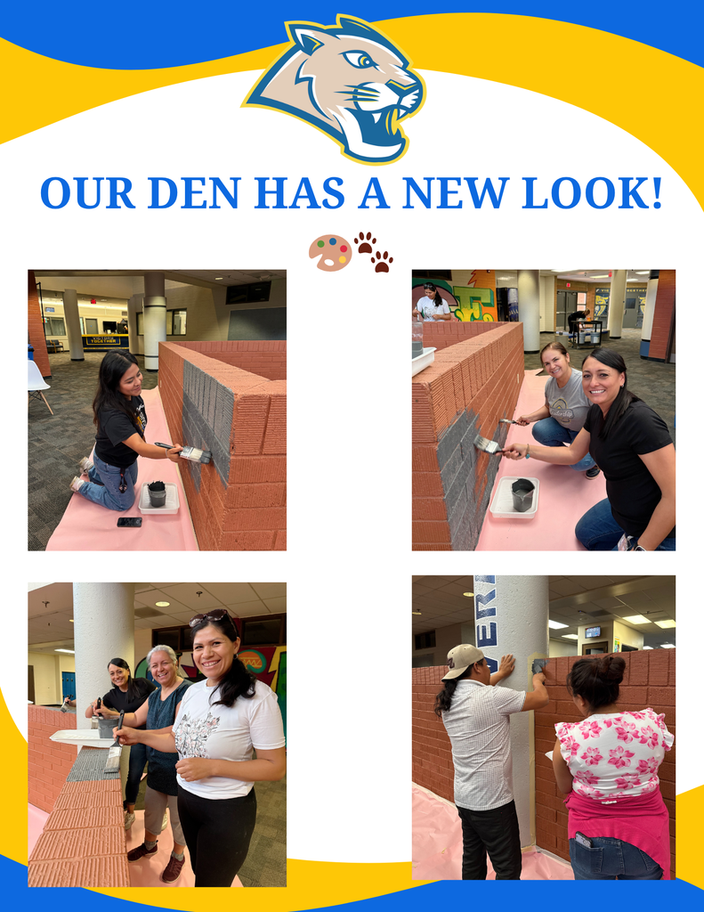 Thank You to Our Amazing Parent Volunteers! 🙌🎨 We want to give a big thank you to the parent volunteers who generously gave their time and energy to help refresh our Den. The space looks incredible because of you! We're also excited to share that under Mrs. Scrivner’s leadership, we’re seeing some great changes happening at our school. 💛🐾 Together, we’re building a better Isaac!