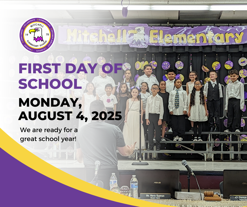 reminder of first day of school