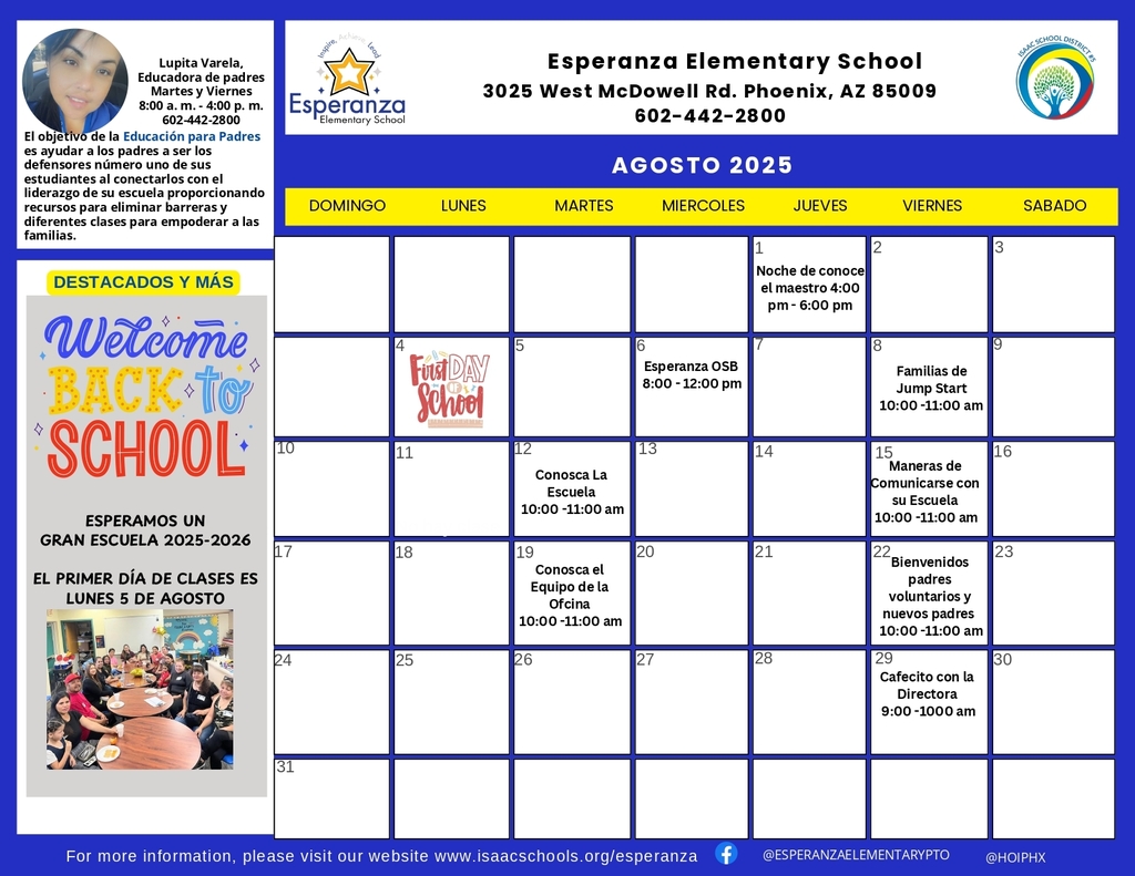 Spanish Esp Calendar