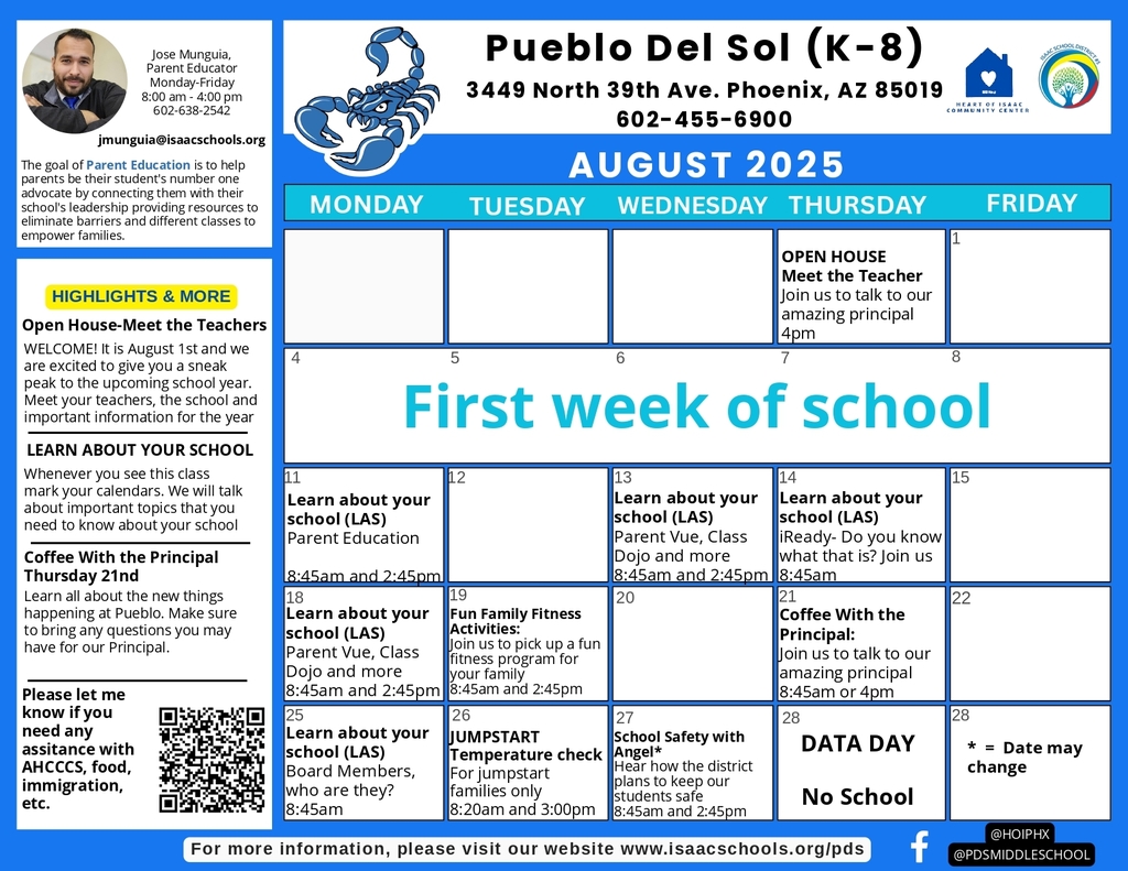 PE Calendar
