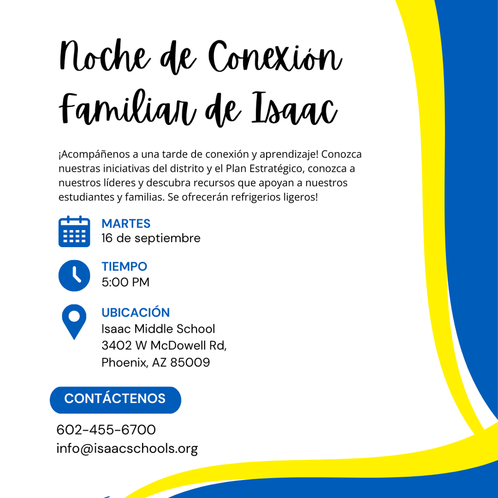 ✨ Isaac Community Gathering ✨ 📚 Learn about our plans, resources, and school leaders