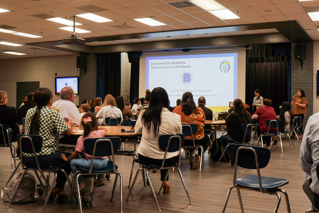 Family Connect Night at Isaac Middle School