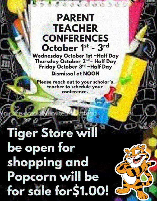 Parent Teacher Confrence reminder 