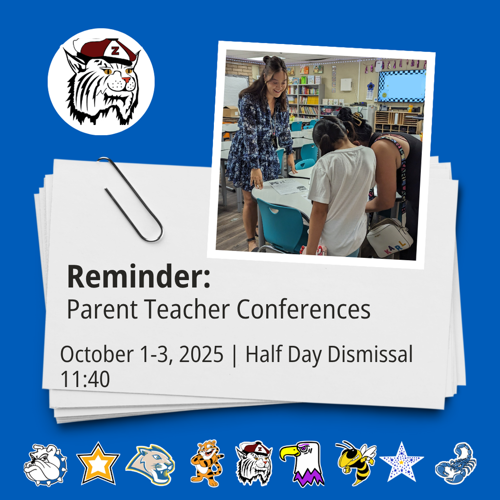 Half Day Reminder Parent Teacher Conference