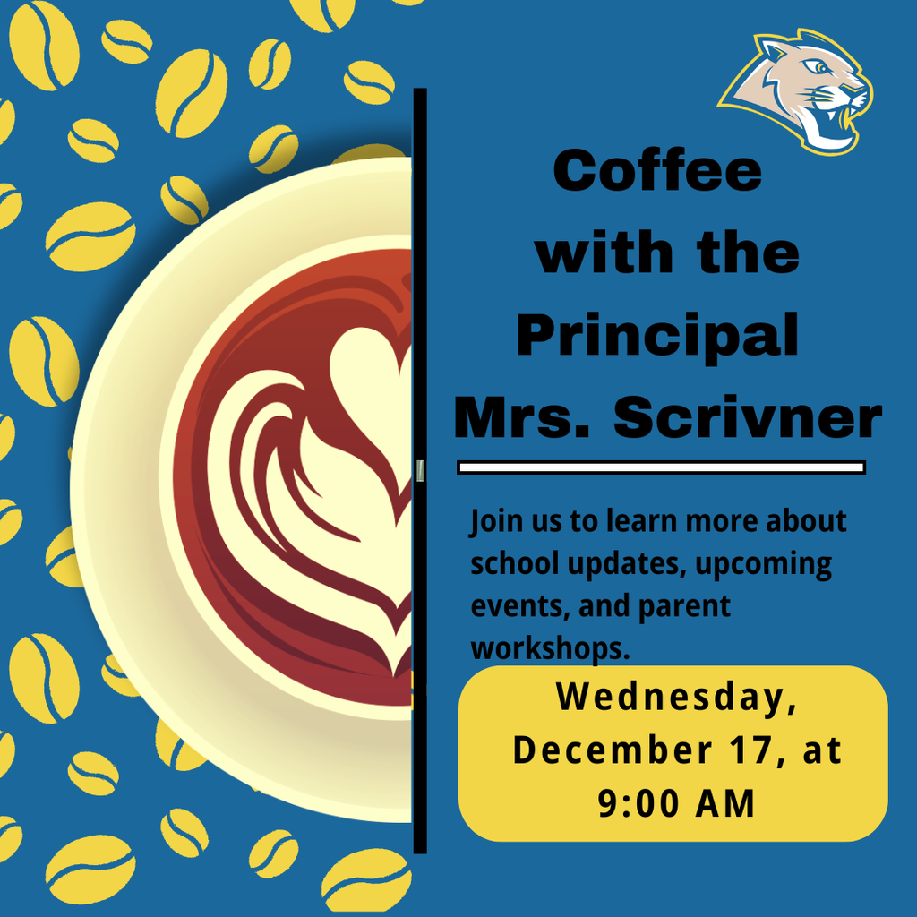 ☕ Coffee with the Principal ☕ Isaac Middle School families are warmly invited to join us for coffee with our principal, Mrs. Scrivner. 📅 Wednesday, December 17 ⏰ 9:00 a.m. A welcoming time to connect, share, and strengthen our school community. We look forward to seeing you!