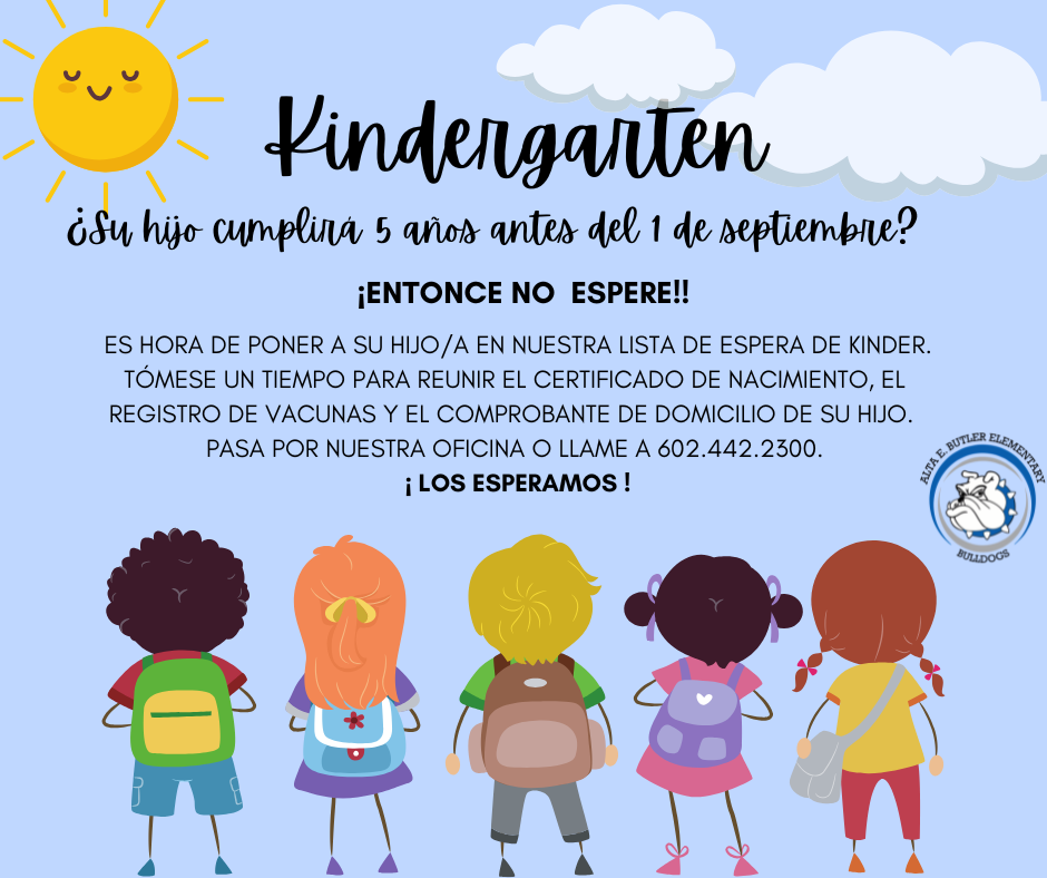📢We invite you to join the Kindergarten waitlist. 🏫✏️  📢Los invitamos a unirse a la lista de espera de Kinder. 🏫✏️