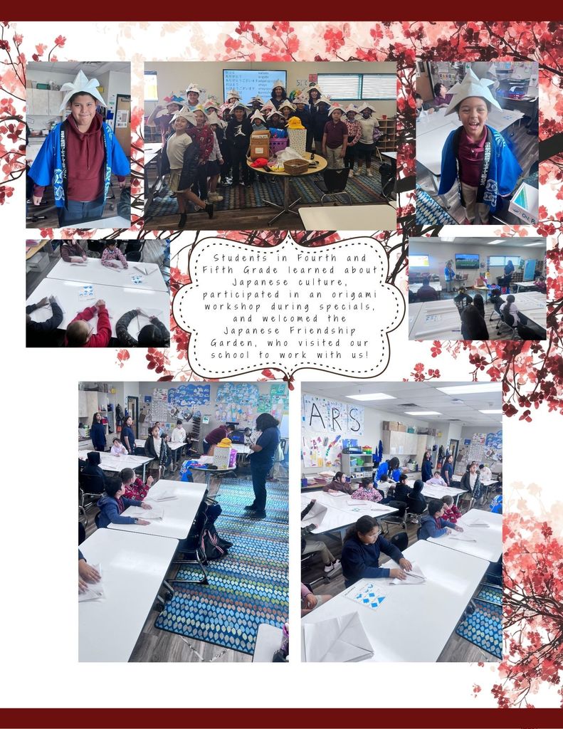 Feb Newsletter Japanese Origami Images