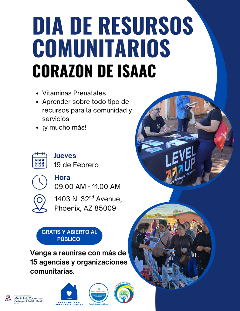 🌟 Resource Day is tomorrow at Heart of Isaac! 🌟 IMS families and community members are invited to join us to learn about free resources and services available to support your family.  🤝 Meet with 15+ community agencies all in one place. We hope to see you there!