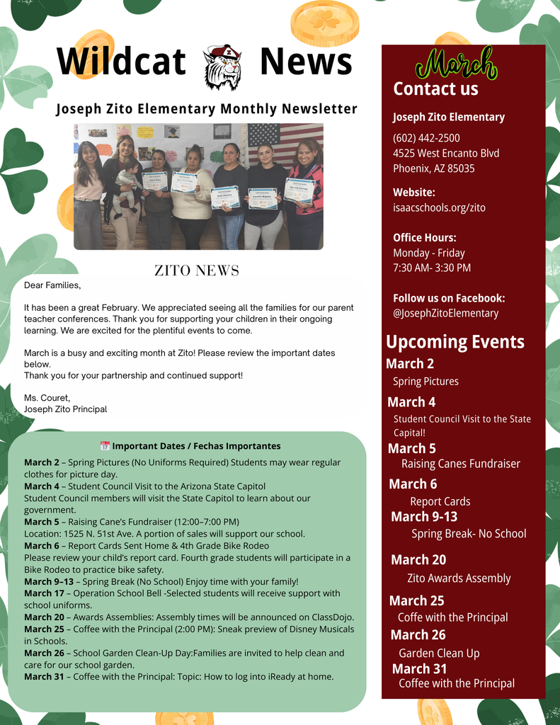 Zito Newsletter 2026