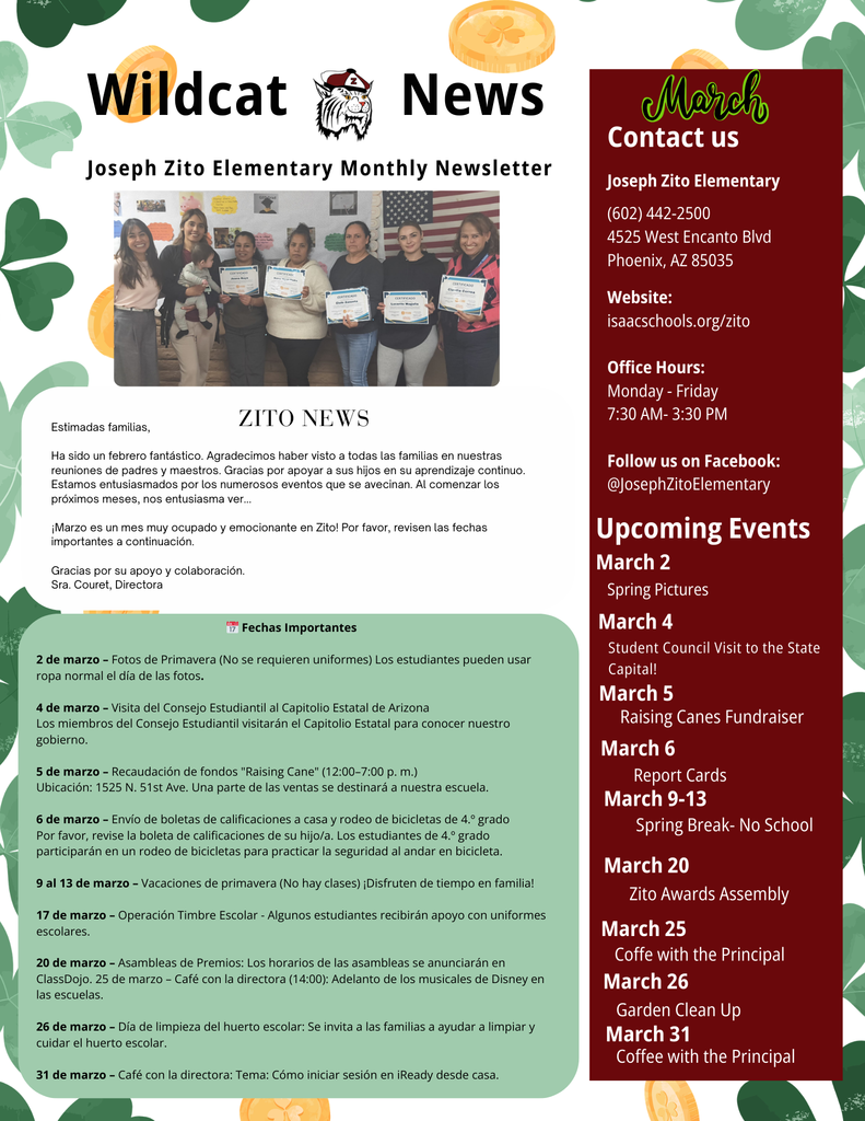 Zito Newsletter 2026