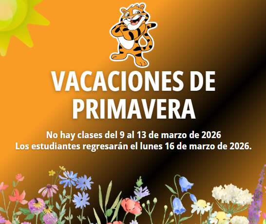 Spring Break March 9th 13th in Spanish 