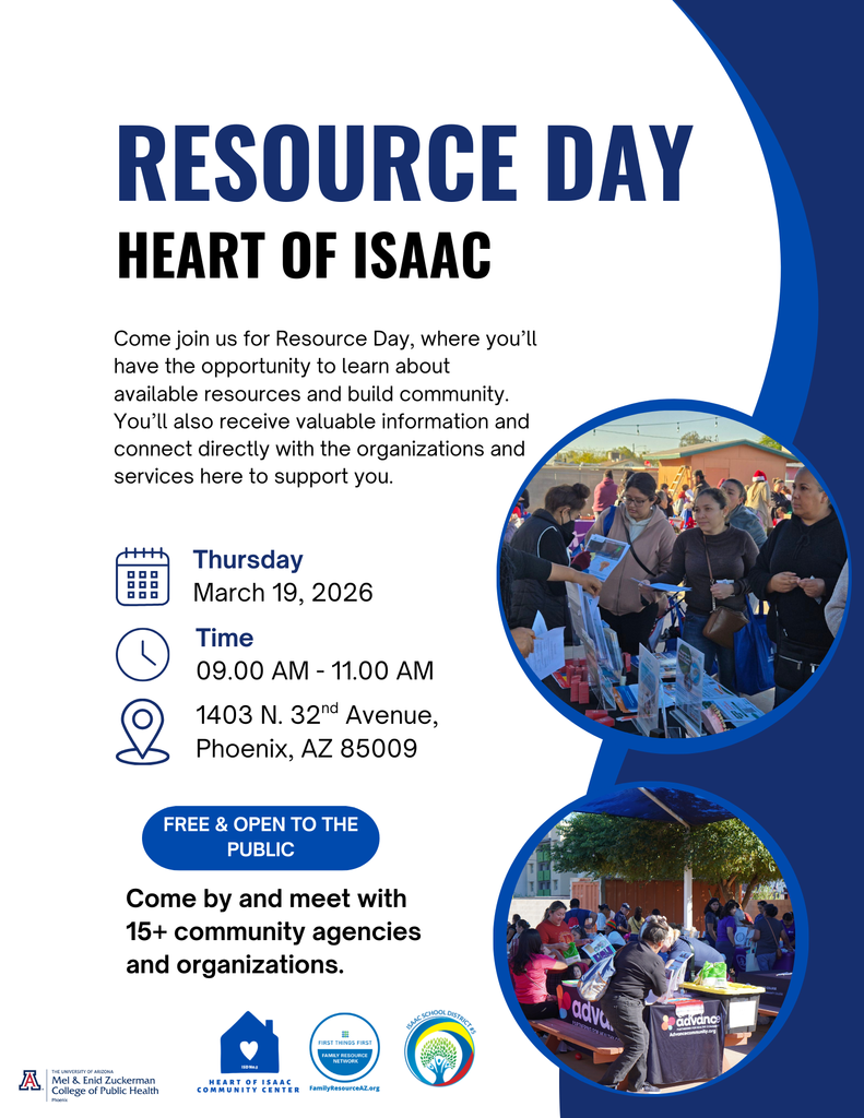 Get ready for our Community Resource Day at La Casita Azul. A great opportunity to connect with resources and support for our families.  📅 Thursday, March 19 | 9:00–11:00 AM We look forward to seeing you!