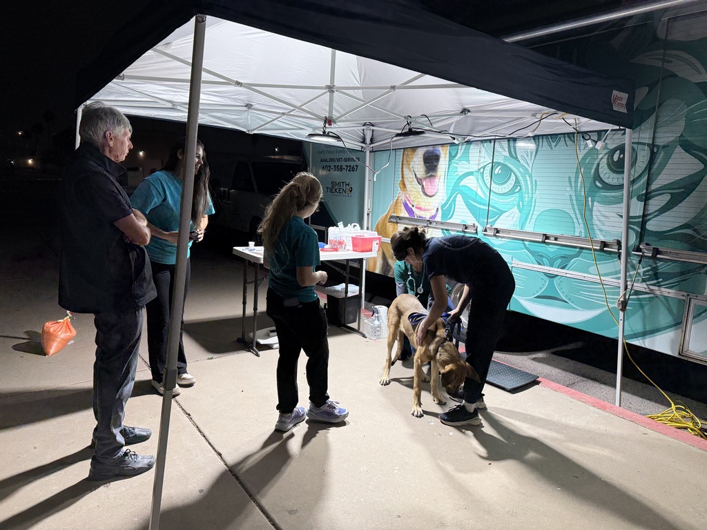 A great success! 🐾💙 Thank you to the Arizona Animal Welfare League for providing free pet vaccines at Isaac Middle School.  It was an excellent event with a wonderful response from our families. Supporting our community and their pets together!