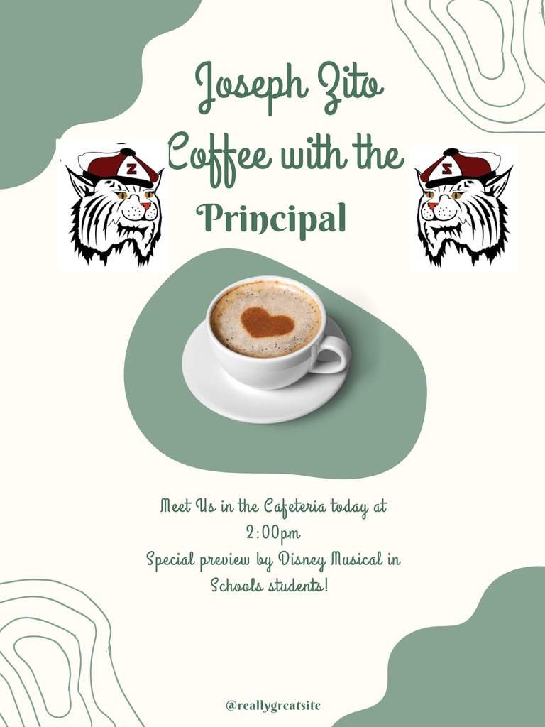 Coffee with the Principal 2:00pm