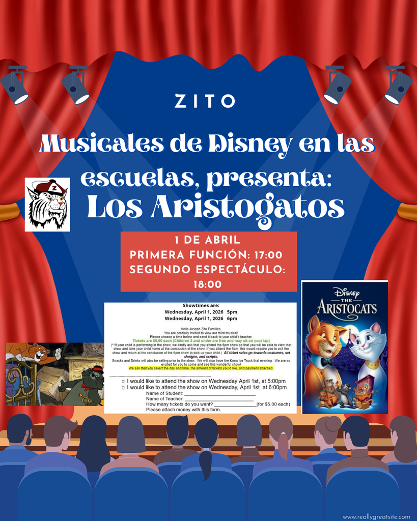 Aristocats show Spanish 