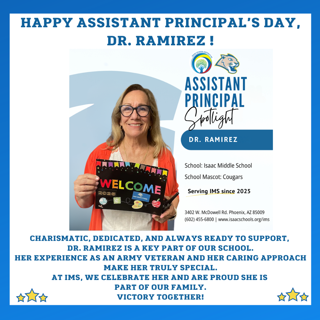 IMS Proud: Dr. Ramirez makes a difference!