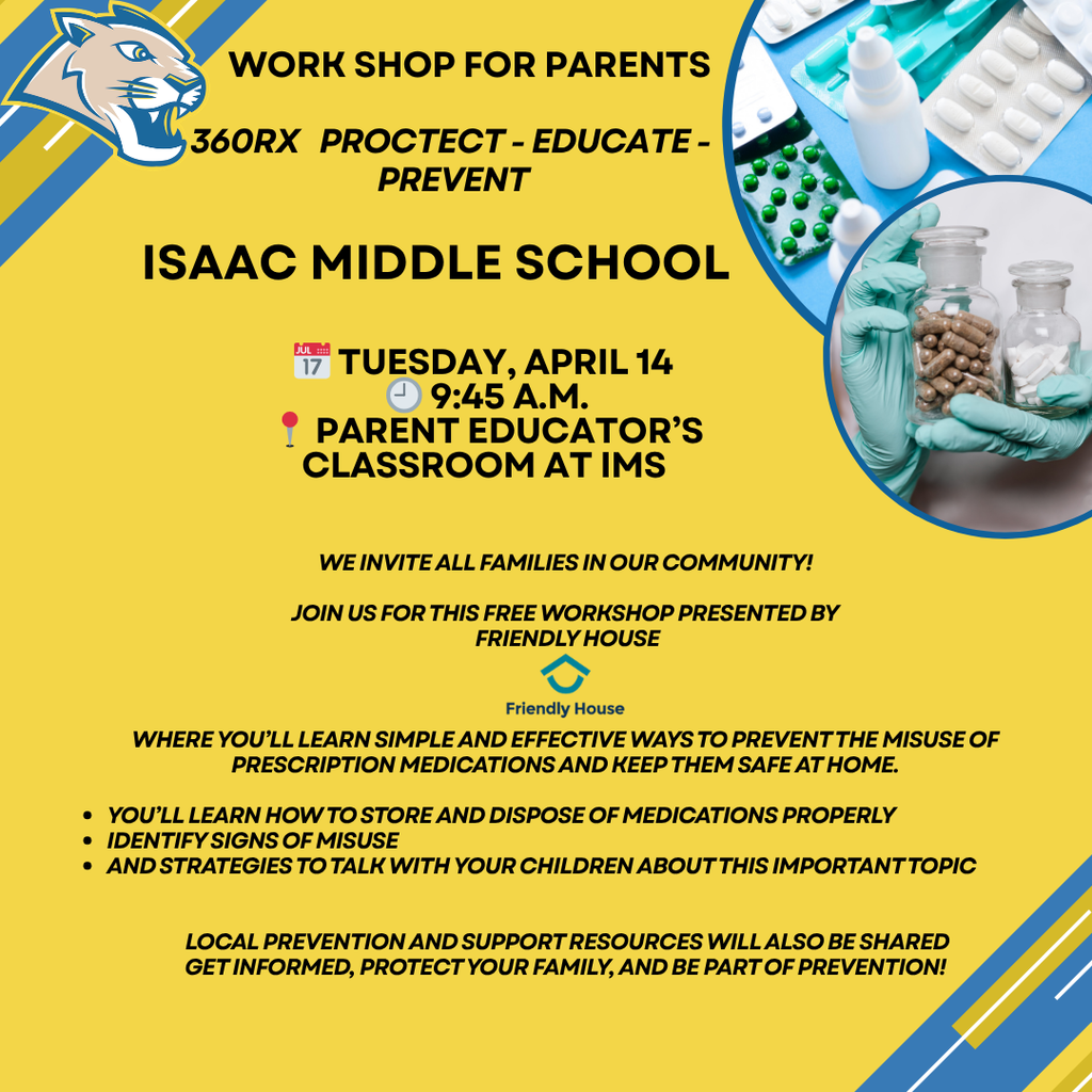 Don't miss today's class for parents! IMS