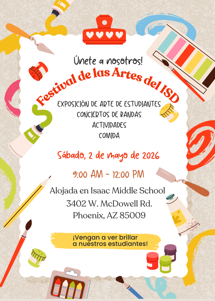 Art Festival Flyer in Spanish  