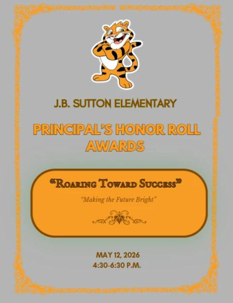 Honor Roll Night May 12, 2026 